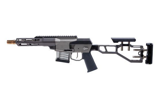 Q Mini Fix 300 BLK 8” Bolt Action SBR with 2 stage match trigger.